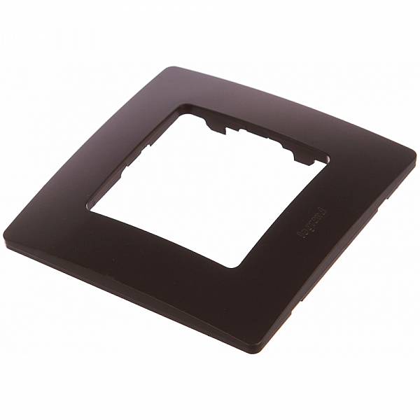 Рамка ETIKA 1м какао Leg 672571