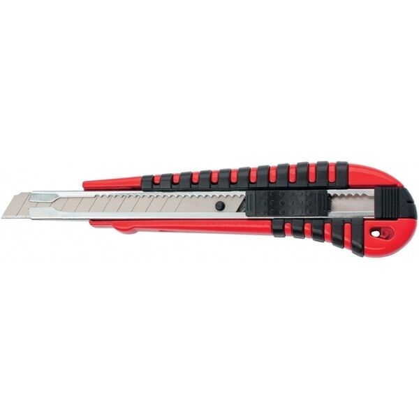 Нож канцелярский 9 мм выдвиж.лезвие, метал.направ. MATRIX/78937