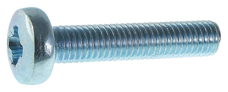 Винт пкр. DIN 7985 М3*16 (белый цинк 25 шт) 092841