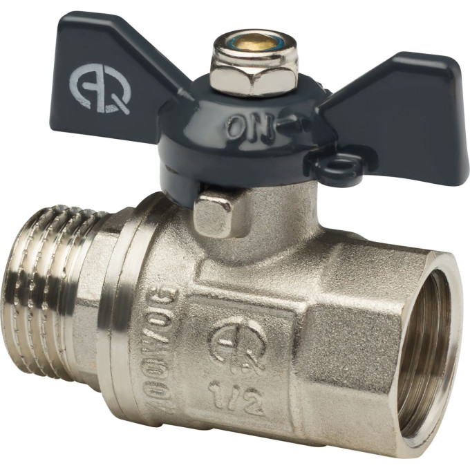 Кран шаровой 25мм (1,0") вн./нар. бабочка /01160 Аqualink/3995
