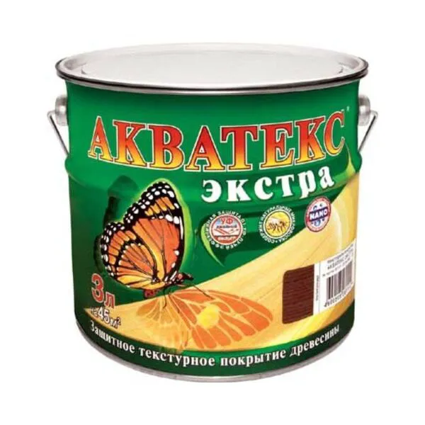 Текстурное покрытие Акватекс Экстра 3 л утренний туман /0879