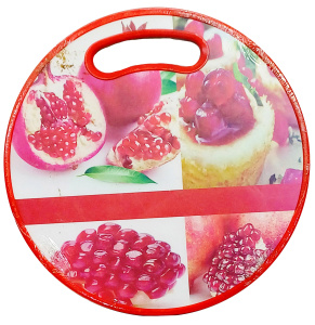 Доска разделочная круглая "Фрукты"