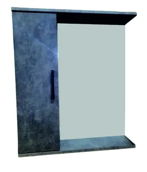 Шкаф-зеркало NEO 60 Бетон/234009