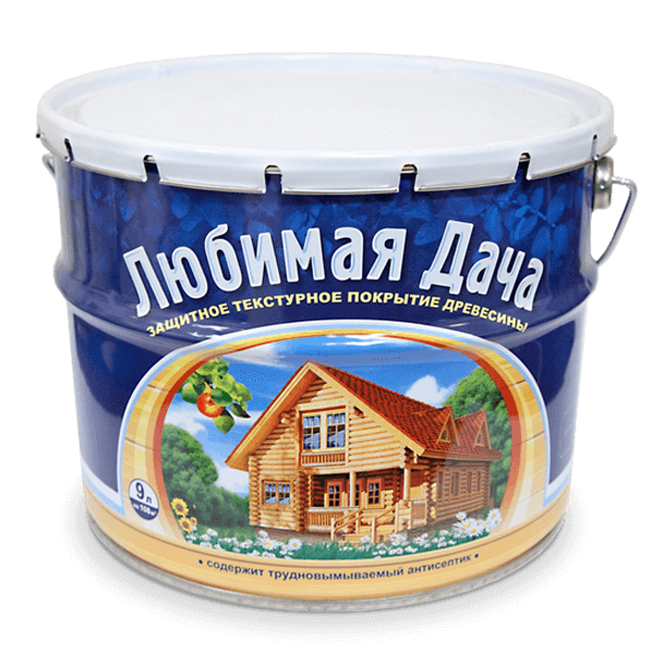 Текстурное покрытие Любимая дача 9 л груша /0773