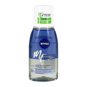 Средство д/удаления макияжа с глаз "Nivea" "Двойной эффект" 125мл./81182