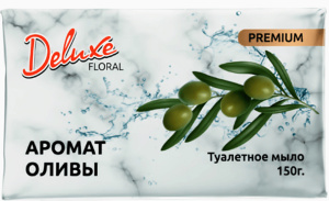 Мыло туалетное 150 гр. TM Deluxe "Аромат Оливы/р1111