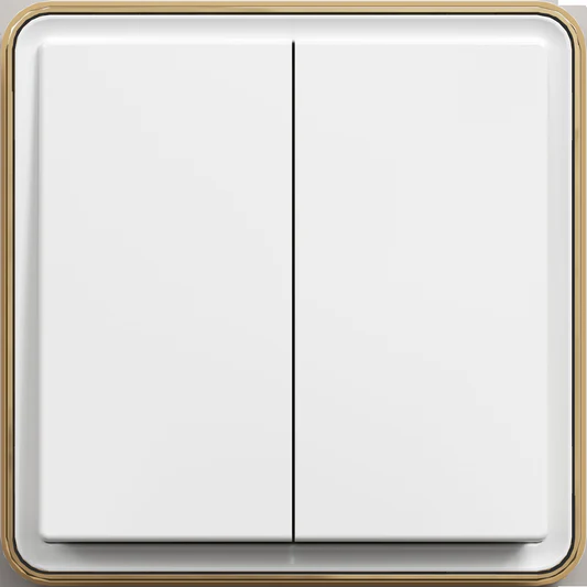 Выключатель 2кл с/у Белый SAKURA TEKLED Electric 282-03072
