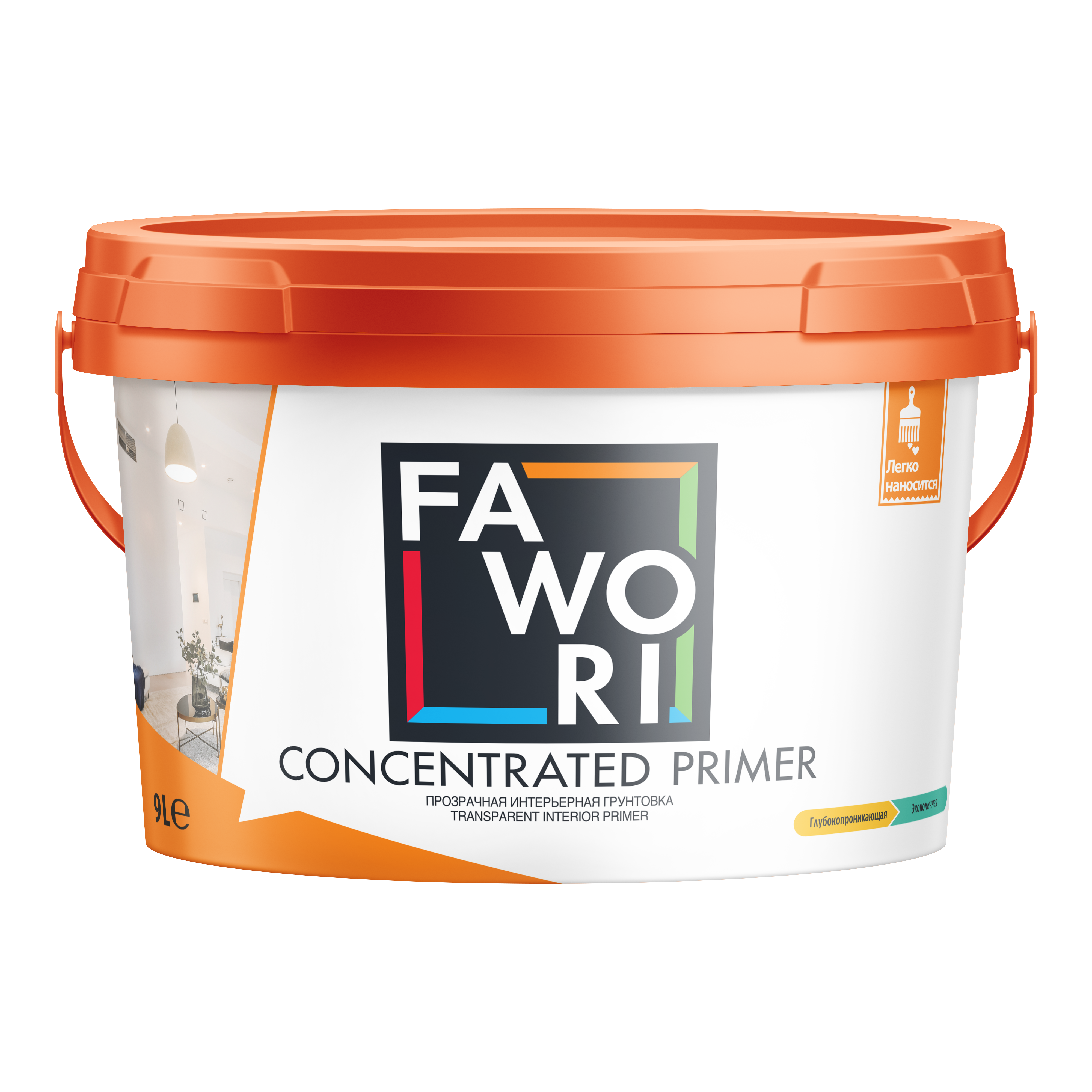 Грунтовка FAWORI CONCENTRATED PRIMER интерьерная 2,5л 2730