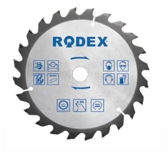 Диск пильный по дереву RODEX 230 мм, 24 зуба /RTS24230