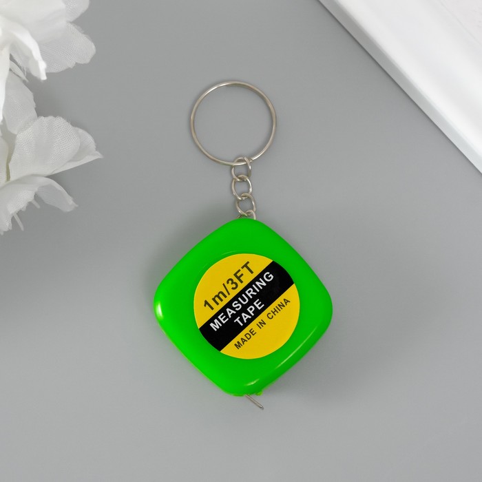 Рулетка на кольце Эксперт 1м, 3,5*3,5см 239706