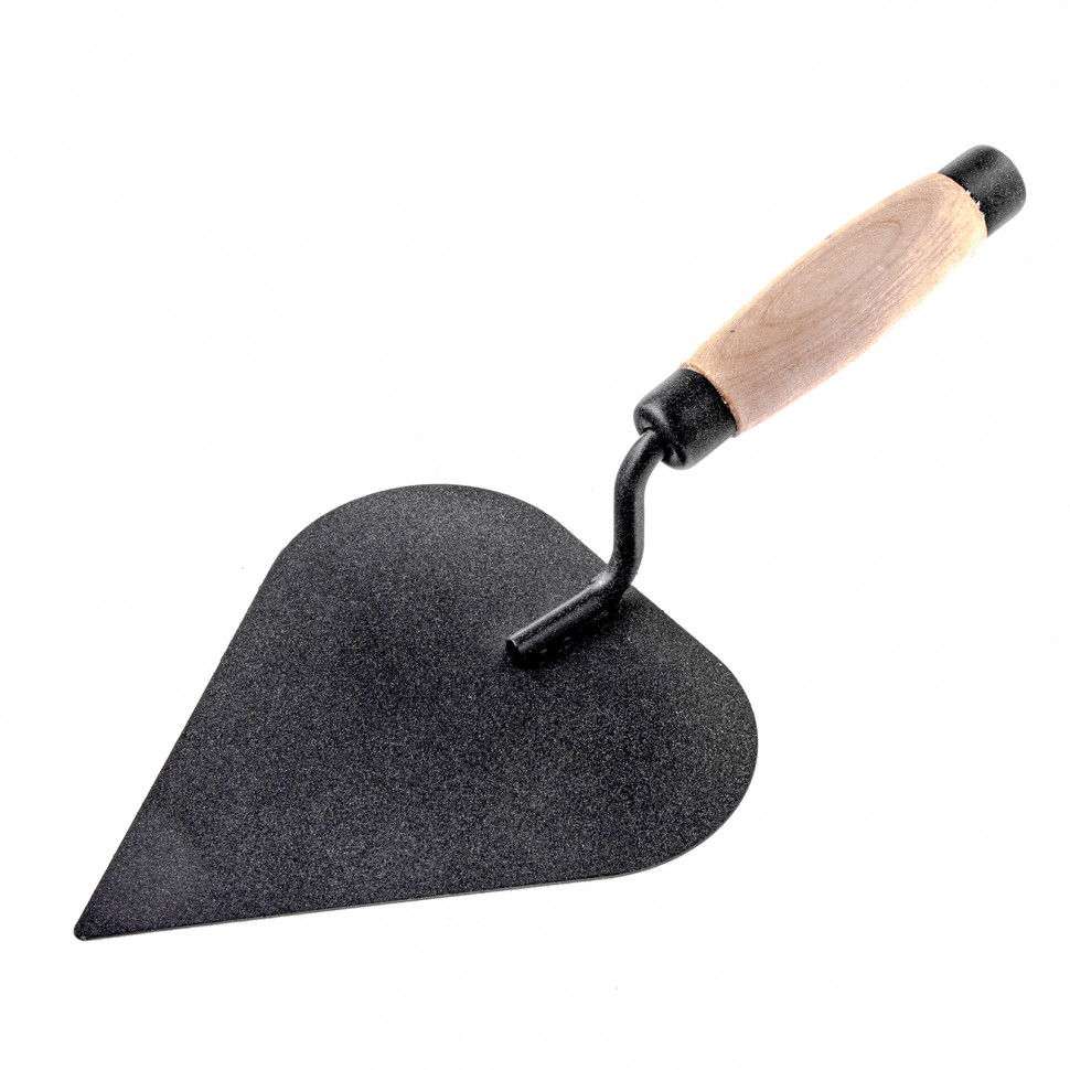 Кельма штукатура стальная, дерев. усиленная ручка /86224 Россия