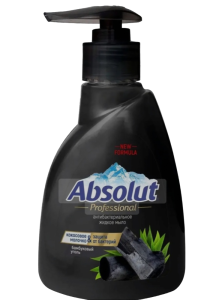 Жидкое мыло ABSOLUT 250гр. Professional  бамбуковый уголь №5252