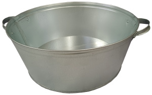 Таз оцинкованный 13л