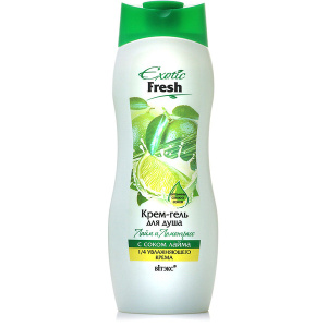 Крем-гель для душа Exotic Fresh Juice Лайм и Лемонграсс 515мл /0166