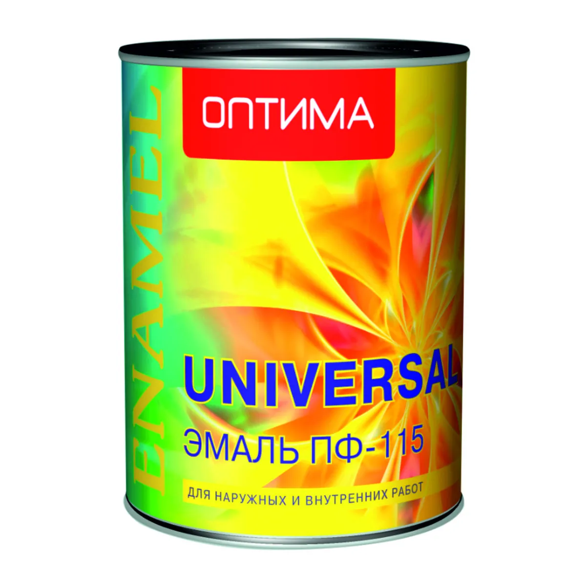 Эмаль ПФ-115 ОПТИМА 0,9 кг зеленая 6764/2092