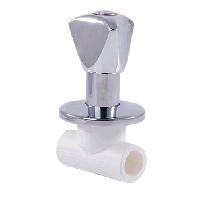 Вентиль хромированный LUX 25 вн/вн РТП /14189