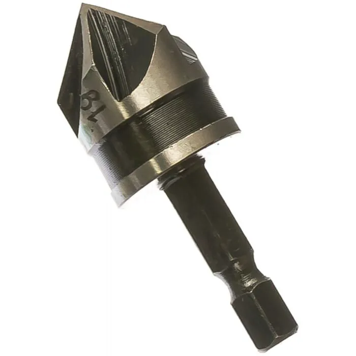 Зенкер конический легированная сталь, хвостовик под биту 19 мм /36447 FIT