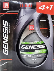 Масло Лукойл Genesis ARMORTECH JP 5 W30 4л+1л АКЦИЯ