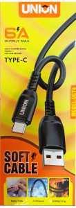 Кабель USB UNION 6А/UC-74 Type-C