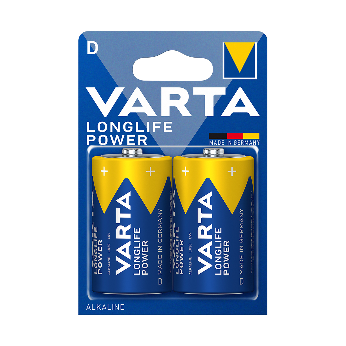 Батарейка VARTA High Energy Mono 1.5V LR20 (4920 2шт) 