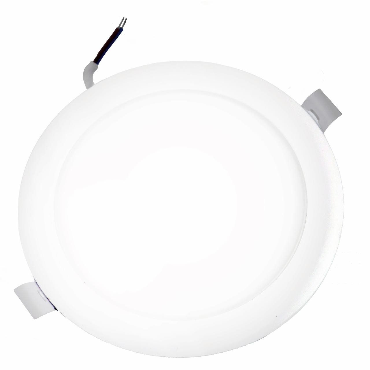 Светильник круглый встраиваемый STAR д120(95)-36мм LEDAR DVO-9W-6500-CIRCLE-WH