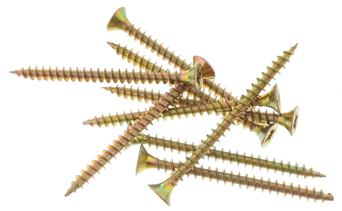 Саморезы универсальные 3,5*40 (желтый цинк 15шт) 032171