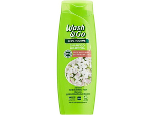 Wash&Go шампунь 360 мл с жасмином (для нормальных волос)