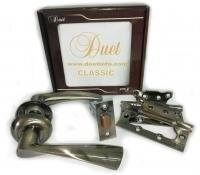 Комплект дверной фурнитуры S-0511 CLASSIC AB бронза DUET