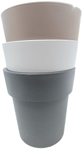 Кашпо ТУБУС 5л  В АССОРТИМЕНТЕ