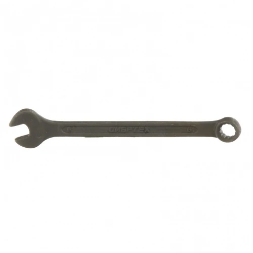 Ключ комбинированный 6мм Crv фосфатированный СИБРТЕХ 14901