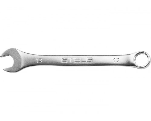 Ключ комбинированный STELS 7 мм, CrV матовый хром /15203