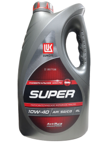 Масло Лукойл Супер 10W40 SG/CD 4 л/0146