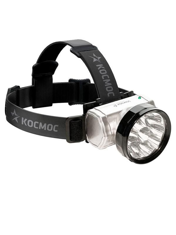 Фонарь аккум. налоб. Accu H10 LED 10LED аккум. NI-MH 300мА.ч встроен. ЗУ 1,2В КОСAccuH10LED/153791