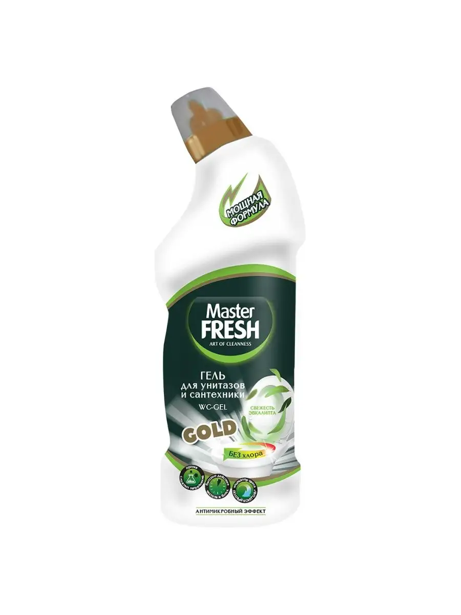 Средство чистящее Master FRESH WC gel для унитаза/сантехники 750мл/8257