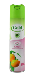 Освежитель воздуха GOLD WIND Citrus 300мл