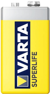 Батарейка Superlife E-Block 9 V - 6F22P (1шт)/6427