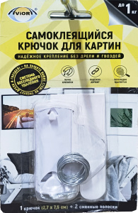 Крючок самоклеящийся AVIORA /302-176