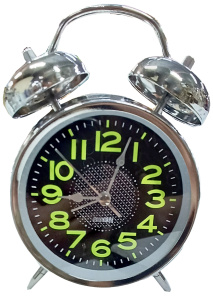 Будильник металл/ 668