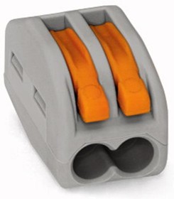 Клемма 2-проводная 2 отверстия, 32А 11-12мм ЗАРЯ/5158