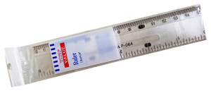 Линейка Ruler 15см пластик