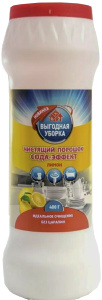Чистящий порошок "Выгодная уборка" СОДА-ЭФФЕКТ ЛИМОН 400гр/2454
