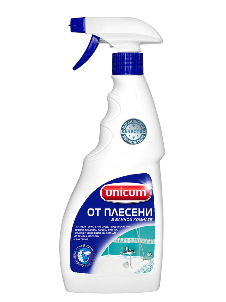 Средство Unicum для удаления плесени в ванной комнате 500мл/300537