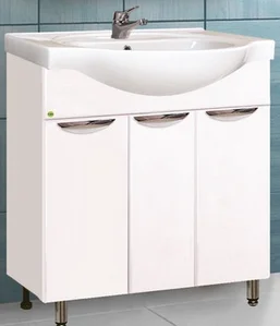 Тумба под раковину Vako "Ника FEST 60" 2 ящика подвесная 16995/150938