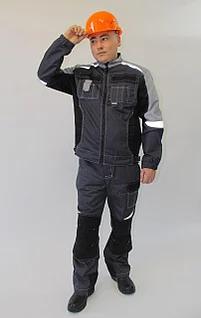 Костюм МЕГА (серый) рост 170/176 размер 48-50