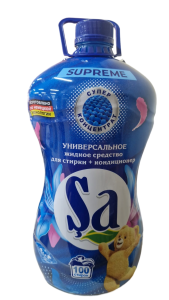 Средство универс. жидкое SA для стирки SUPREME 5кг бакл./5788