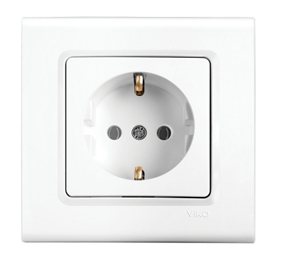 Розетка VIKO Linnera S белая 91400008/364-36035