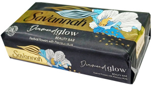 Мыло туалетное 150 гр. Savannah 150г diamond glow