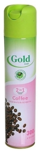 Освежитель воздуха GOLD WIND Coffee 300мл