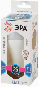 Лампа светодиодная ЭРА LED А65-25W-840-Е27 (диод,груша,тепл.)/2706