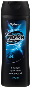 Шампунь для мужчин 3в1 FRESH OZONE 300мл